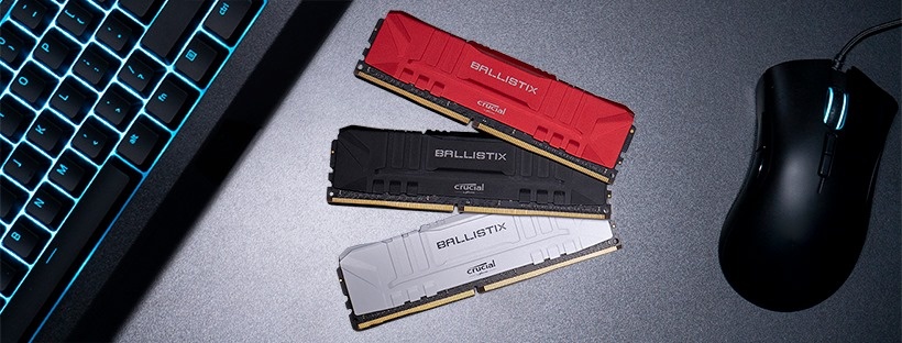 Micron svela al Ces la nuova generazione di memorie per il gaming Crucial Ballistix