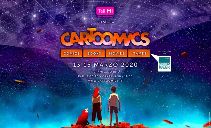 Coronavirus: Cartoomics rinviato a ottobre in concomitanza alla Games Week