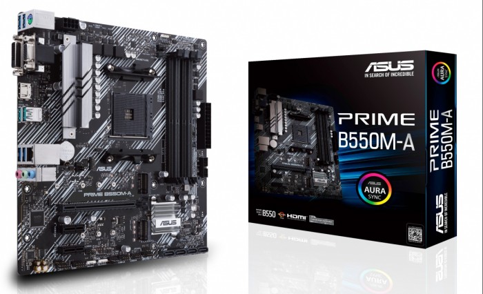 ASUS annuncia le schede madri AMD B550