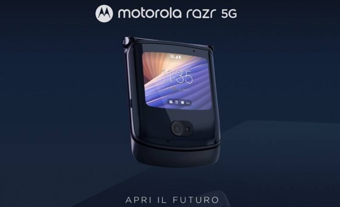 Motorola svela il nuovo razr 5G, un'icona dallo stile unico