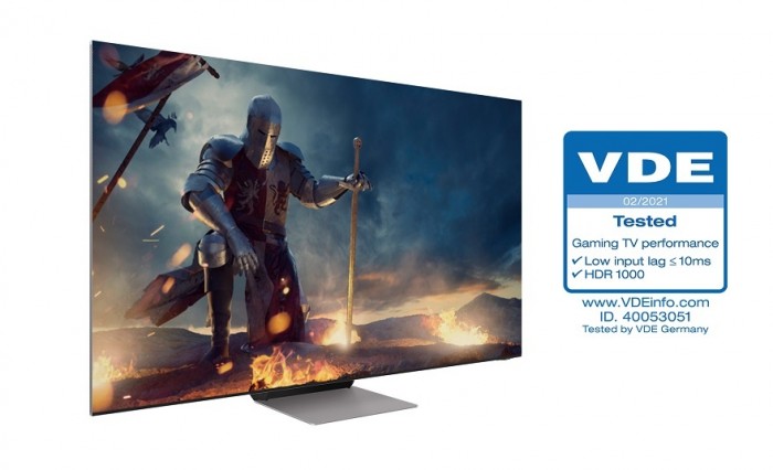 [photo] neo qleds receive industry first gaming tv performance certification from vde 4