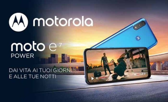 Motorola: arrivano i nuovi smartphone moto e7 power e moto e7i