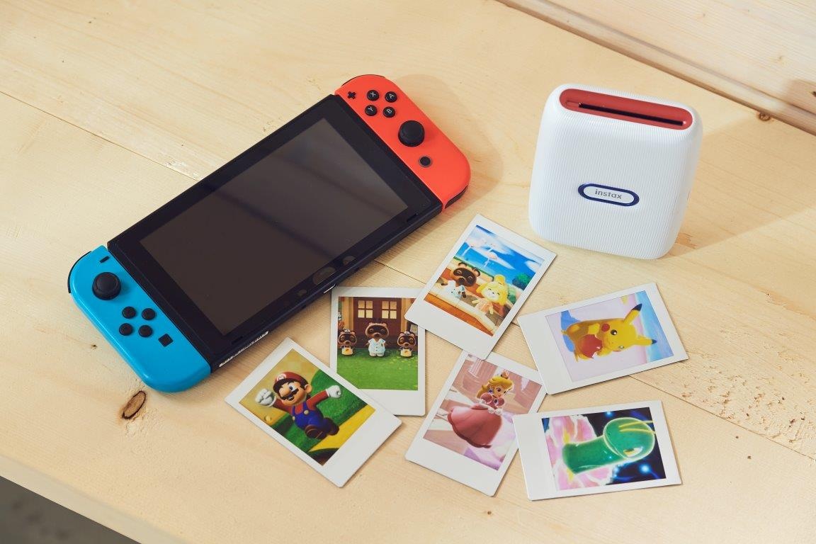 Fujifilm lancia la nuova app per instax mini Link per Nintendo Switch