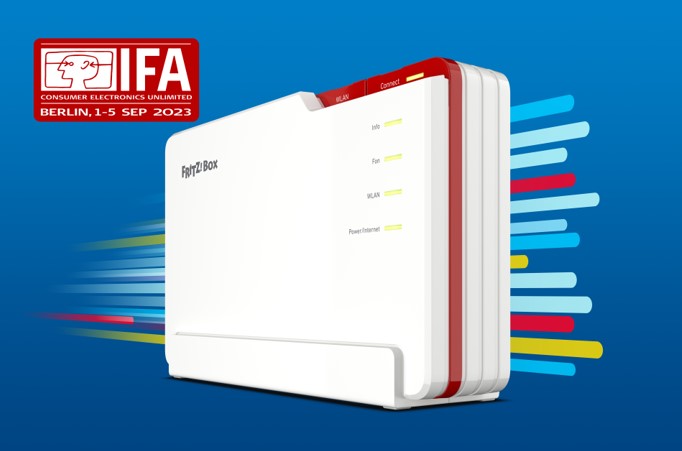 Le novità FRITZ! a IFA 2023: fibra ottica, Wi-Fi 7 e Smart Home
