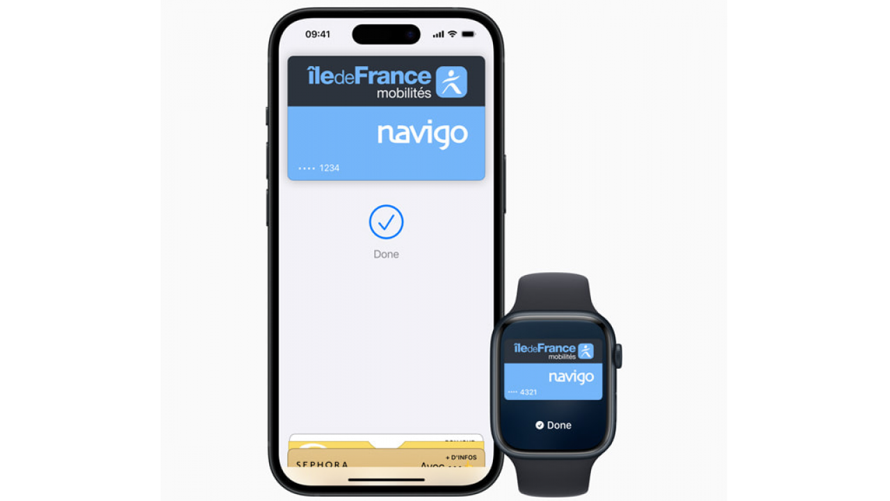 Apple e Île-de-France Mobilités presentano la card Navigo per iPhone e Apple Watch