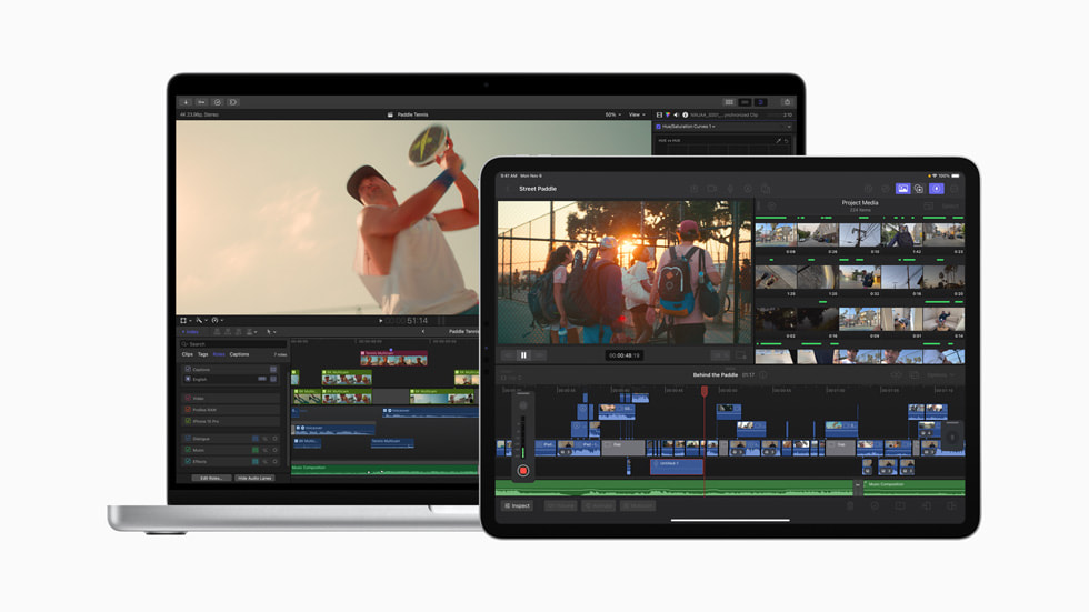 Disponibili le nuove versioni di Final Cut Pro per iPad e Mac