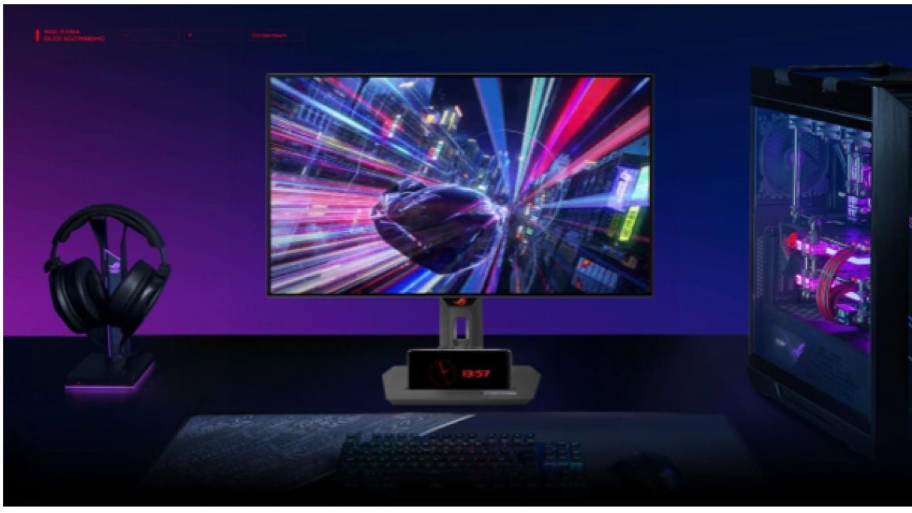 Asus alza il sipario sul nuovo monitor gaming ROG Strix OLED XG27AQDMG