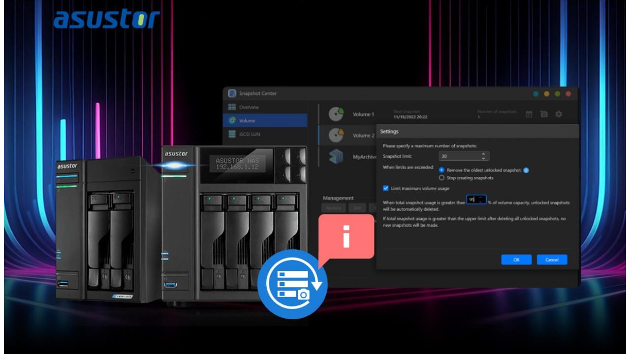 ASUSTOR migliora ulteriormente la gestione degli spazi di archiviazione dei propri NAS