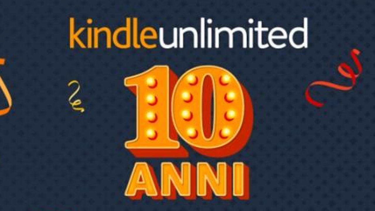 Amazon celebra dieci anni di Kindle Unlimited