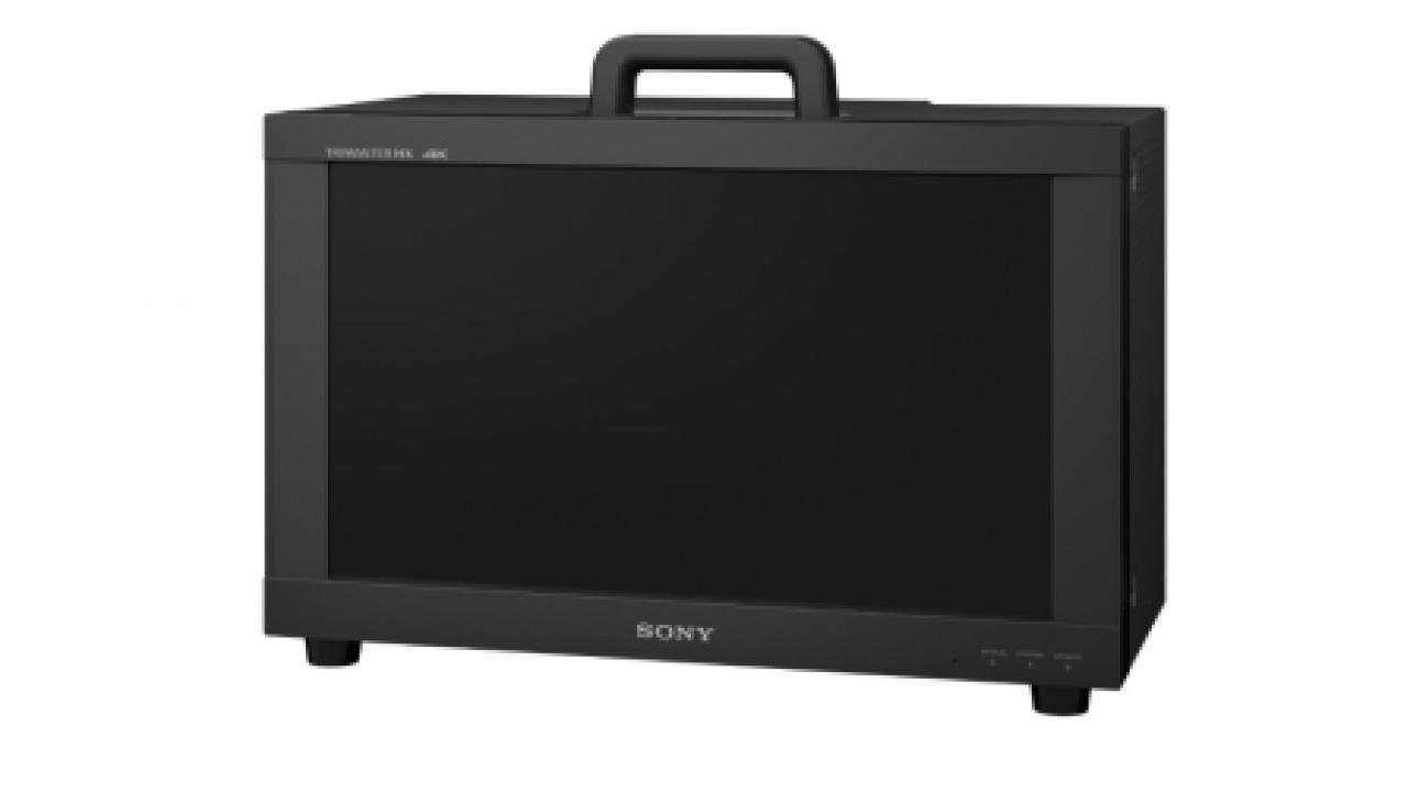 Sony annuncia due monitor TRIMASTER HX da 16,5 pollici 4K per la produzione live