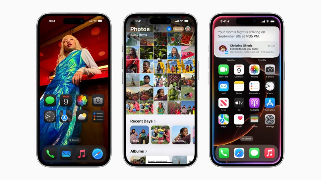 Apple: iOS 18 è disponibile da oggi 