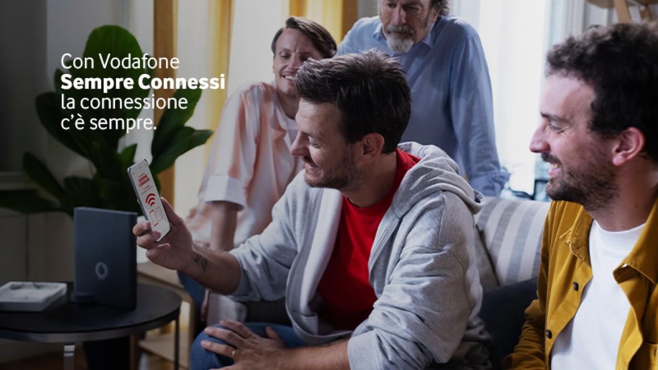  Vodafone lancia Sempre Connessi, una soluzione per una connessione senza interruzioni