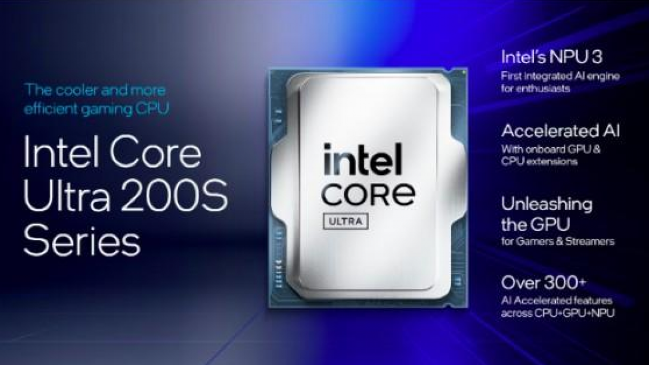 Presentati i primi processori Intel Core Ultra per AI PC desktop