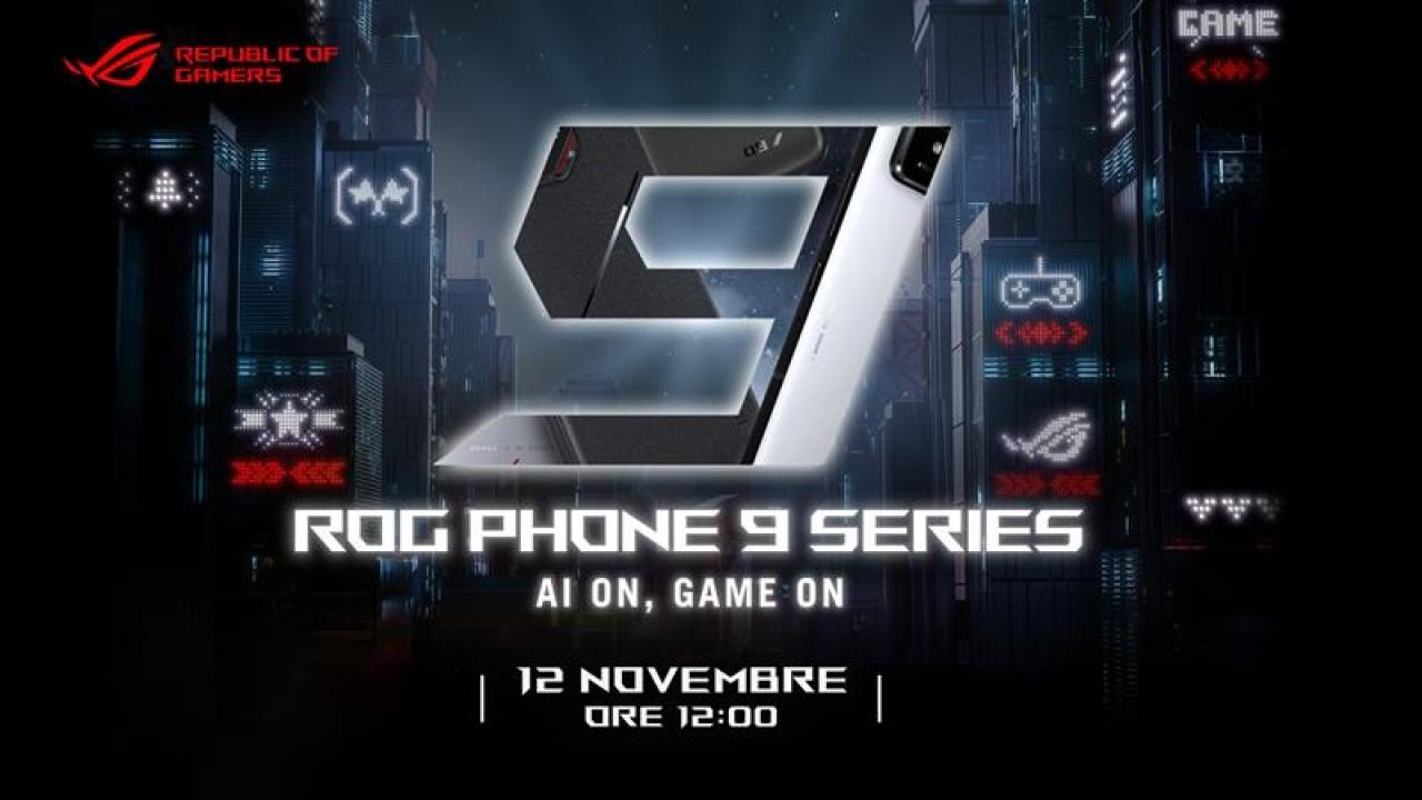 Asus annuncia la data di lancio della serie ROG Phone 9