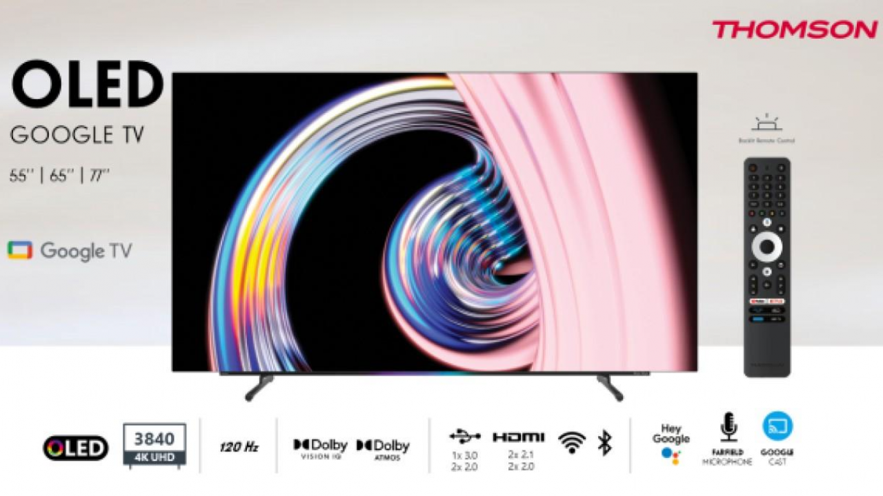 In arrivo sul mercato i nuovi TV OLED di THOMSON