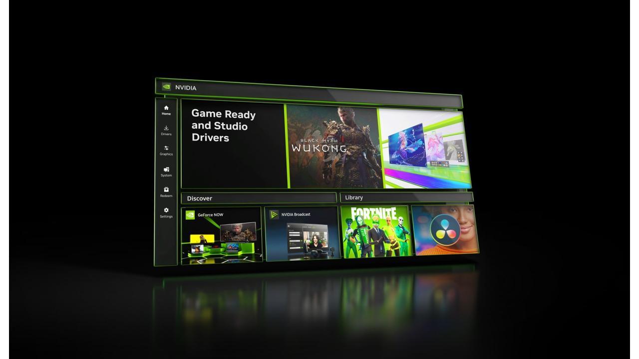 Disponibile la nuova NVIDIA App