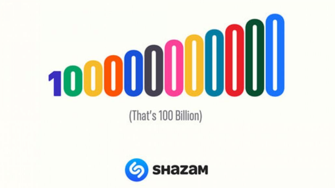 Shazam raggiunge 100 miliardi di brani riconosciuti